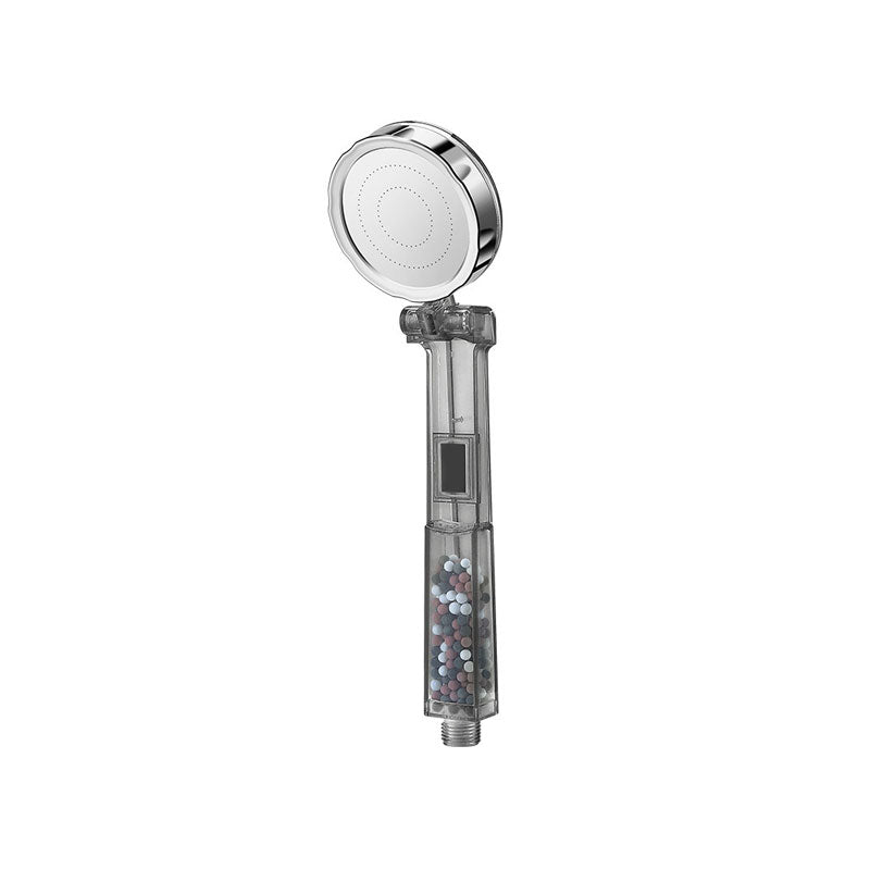Lisslune | Standard Constant Temperature Shower Head Round Metal Adjustable Spray Pattern Shower Head