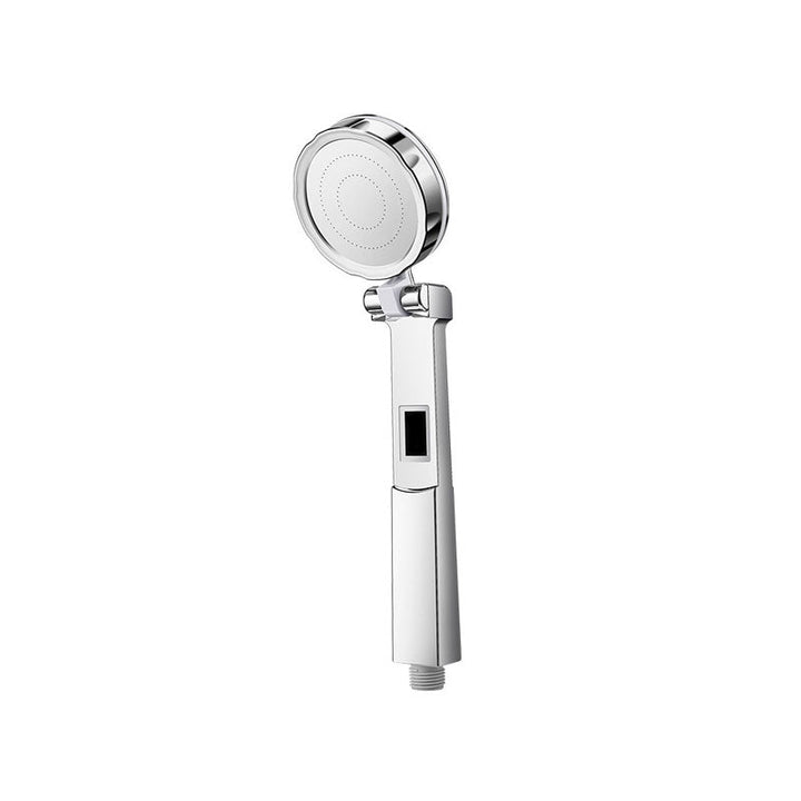 Lisslune | Standard Constant Temperature Shower Head Round Metal Adjustable Spray Pattern Shower Head