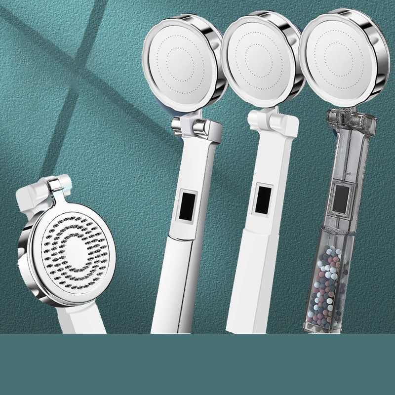 Lisslune | Standard Constant Temperature Shower Head Round Metal Adjustable Spray Pattern Shower Head