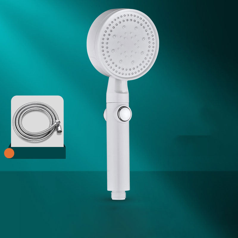 Lisslune | Contemporary Shower Head Combination Handheld Shower Plastic Wall Mount Round Shower Head