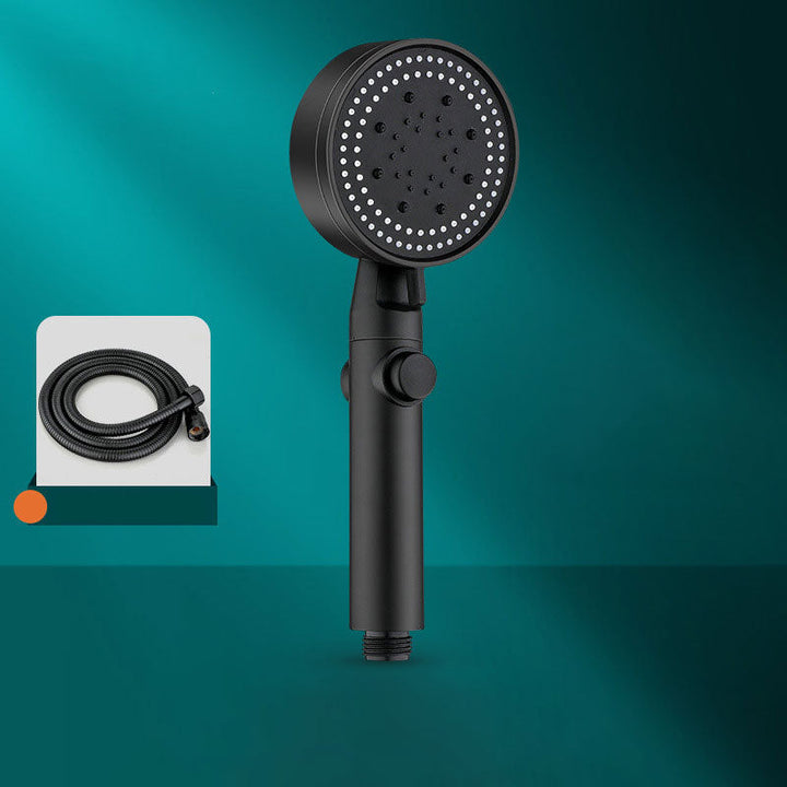 Lisslune | Contemporary Showerhead Combination Handheld Shower Plastic Wall Mount Round Showerhead