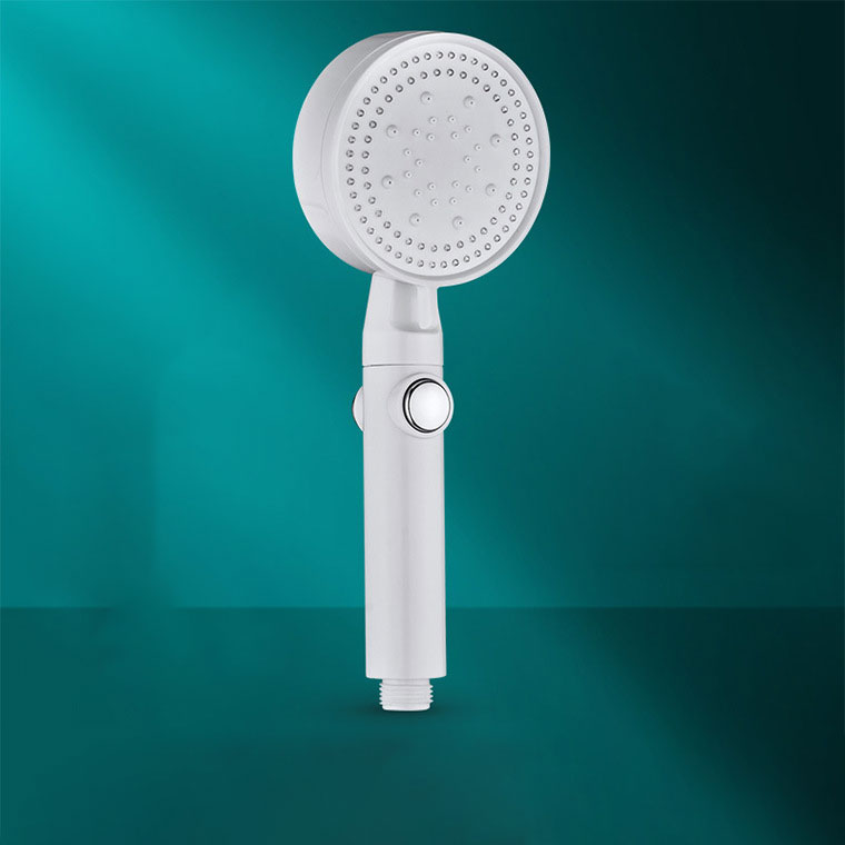 Lisslune | Contemporary Showerhead Combination Handheld Shower Plastic Wall Mount Round Showerhead