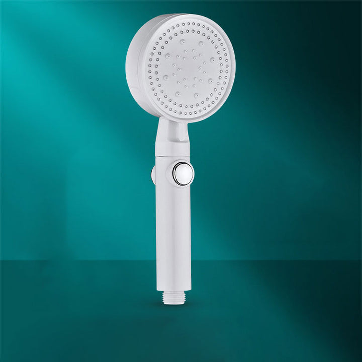 Lisslune | Contemporary Shower Head Combination Handheld Shower Plastic Wall Mount Round Shower Head