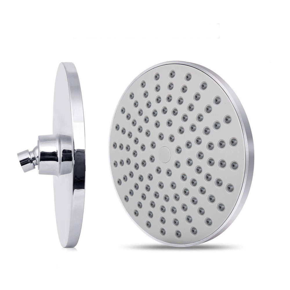 Lisslune | Contemporary Fest Shower Head Round Shower Head Combo in Silver