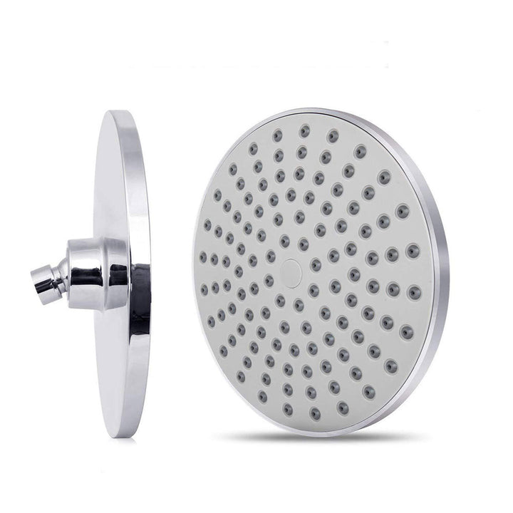 Lisslune | Contemporary Fest Shower Head Round Shower Head Combo in Silver