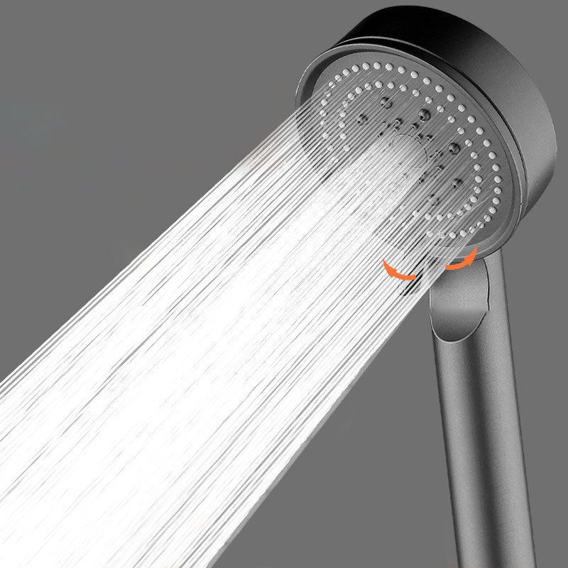 Lisslune | Contemporary Shower Head Combination Hand Shower Plastic Wall Mount Round Shower Combination
