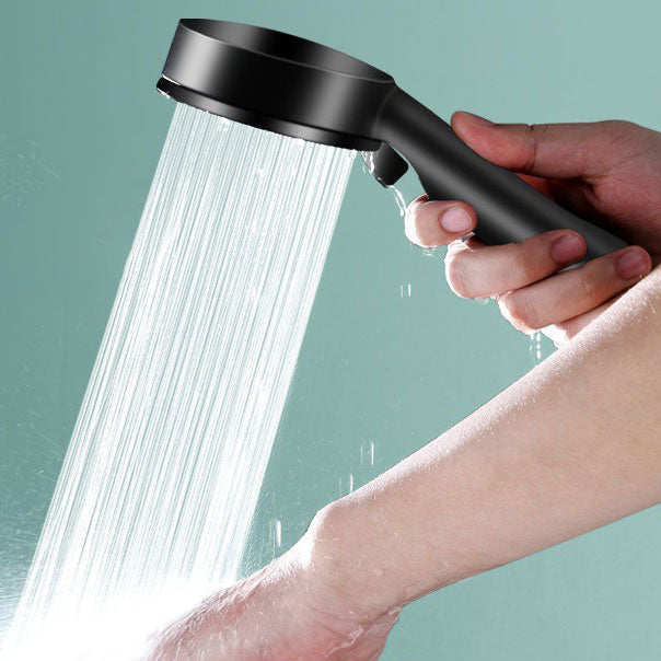 Lisslune | Contemporary shower head combination hand shower plastic wall-mounted round shower combination