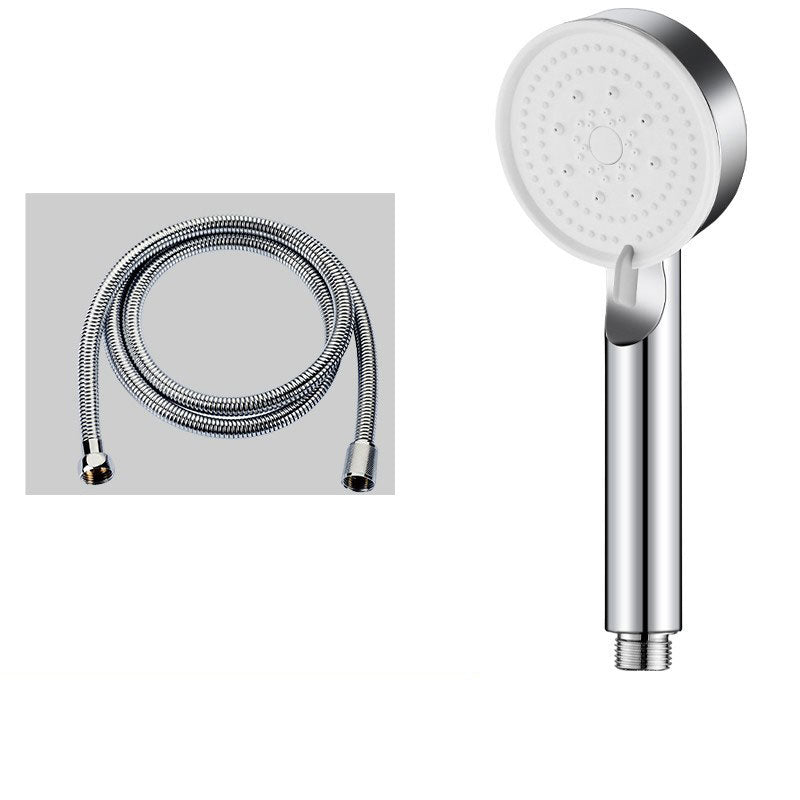 Lisslune | Contemporary Shower Head Combination Hand Shower Plastic Wall Mount Round Shower Combination