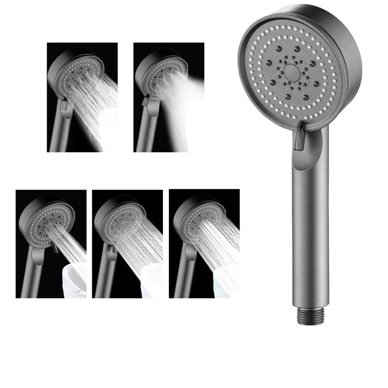 Lisslune | Contemporary shower head combination hand shower plastic wall-mounted round shower combination