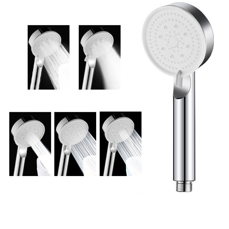 Lisslune | Contemporary shower head combination hand shower plastic wall-mounted round shower combination