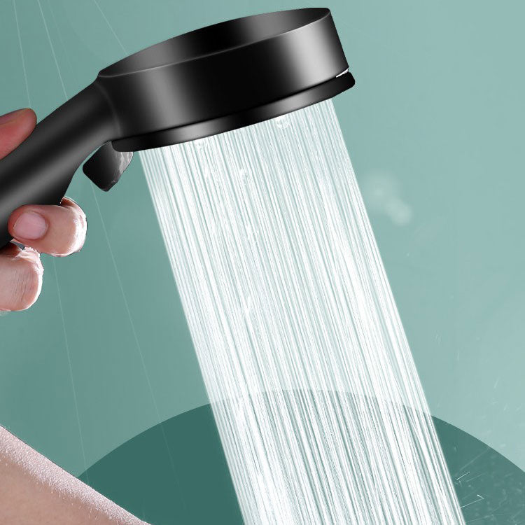 Lisslune | Contemporary shower head combination hand shower plastic wall-mounted round shower combination