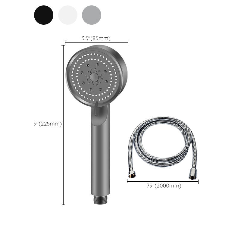 Lisslune | Contemporary Shower Head Combination Hand Shower Plastic Wall Mount Round Shower Combination