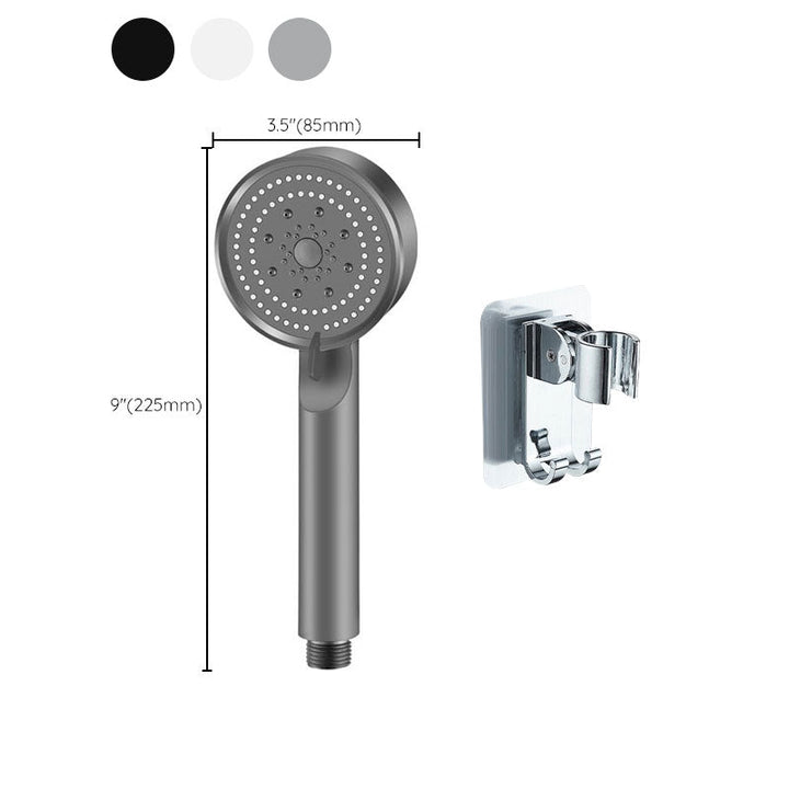 Lisslune | Contemporary shower head combination hand shower plastic wall-mounted round shower combination