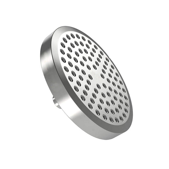 Lisslune | Contemporary Fixed Shower Head Round Metal Spray Head in Silver