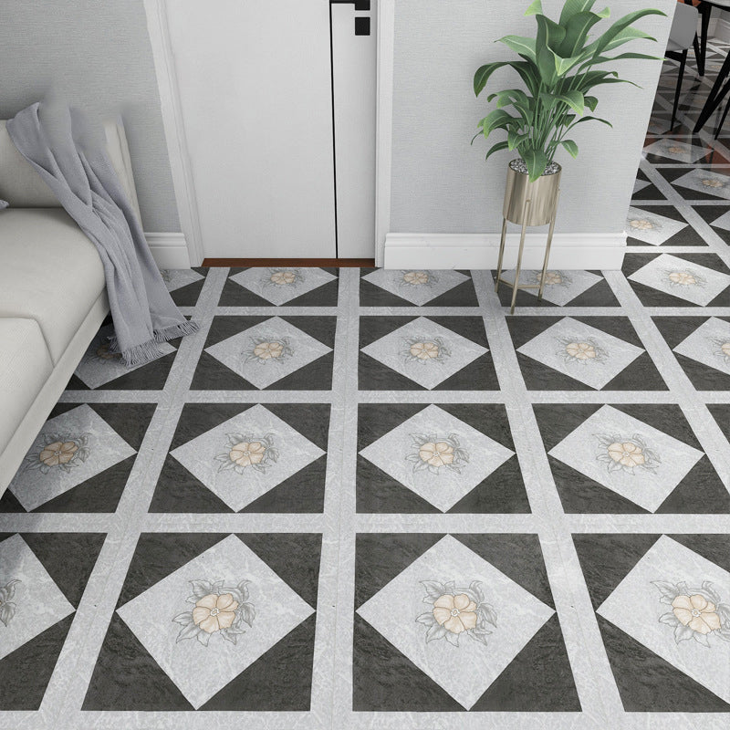 Lisslune | Peel and Stick PVC Flooring Matt Vinyl Flooring with Stone Look