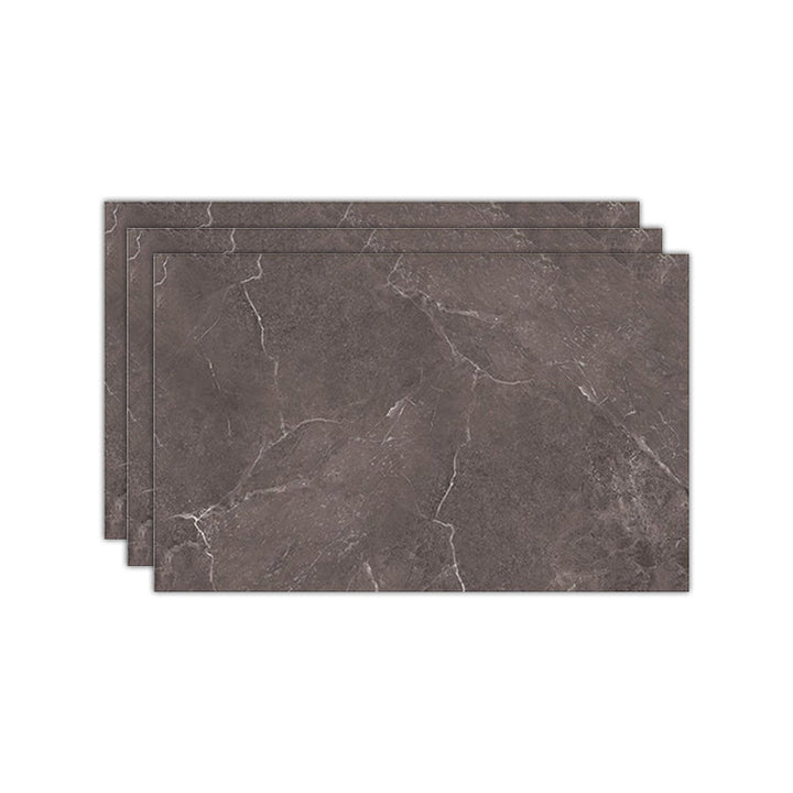 Lisslune | Peel and Stick Vinyl Floor Low Gloss Vinyl Floor with Marble Look