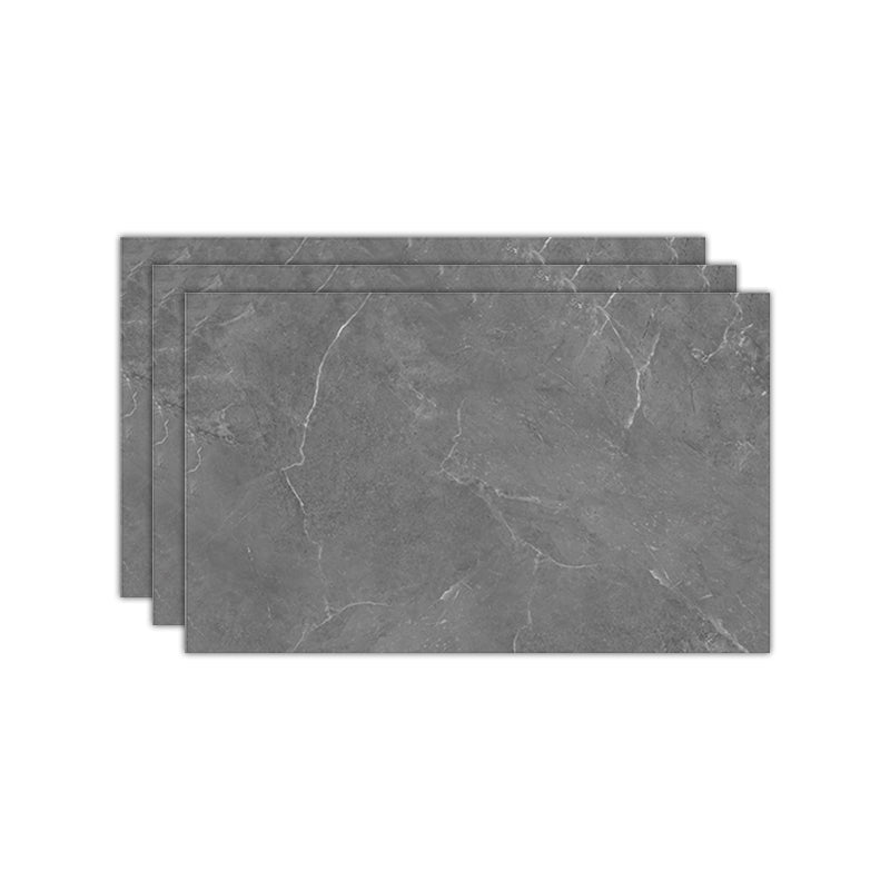 Lisslune | Peel and Stick Vinyl Floor Low Gloss Vinyl Floor with Marble Look