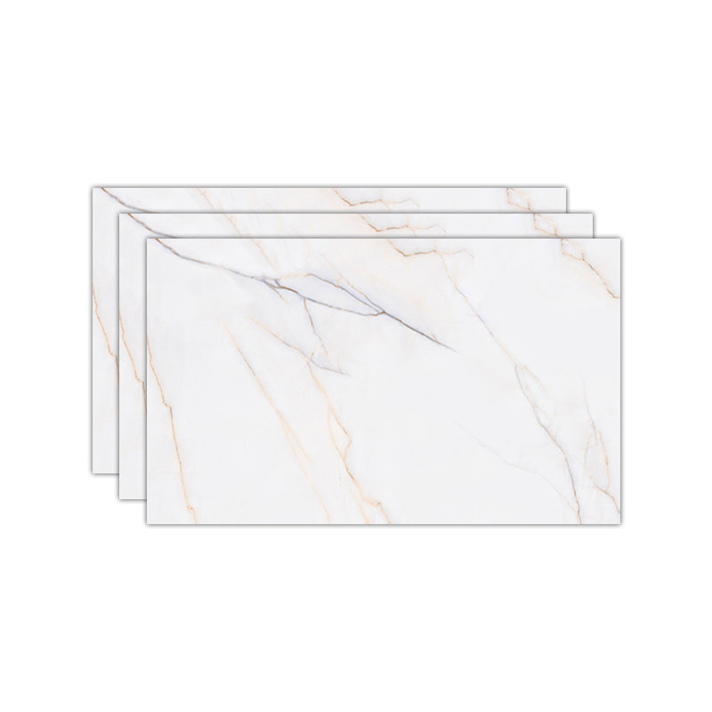 Lisslune | Peel and Stick Vinyl Floor Low Gloss Vinyl Floor with Marble Look