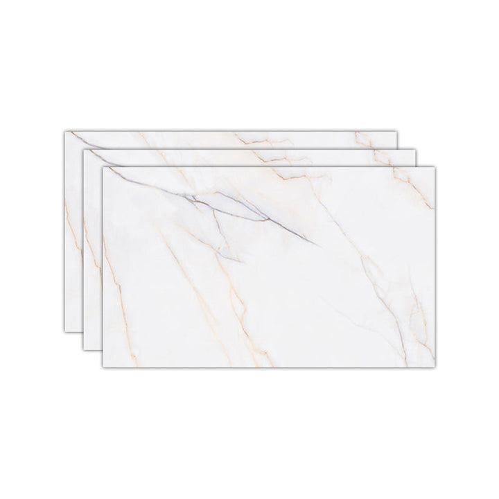 Lisslune | Peel and Stick Vinyl Floor Low Gloss Vinyl Floor with Marble Look