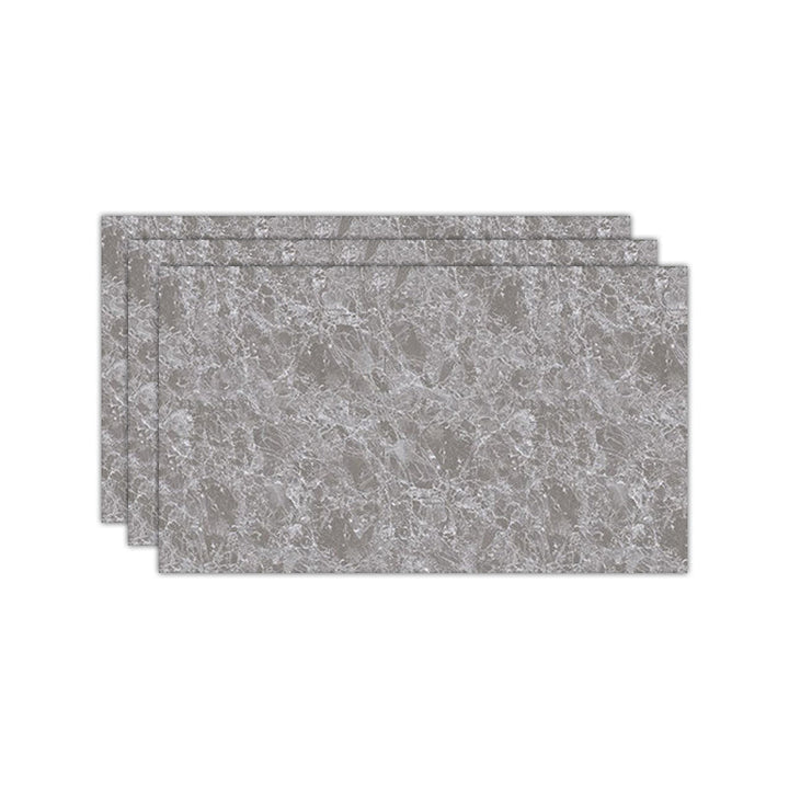 Lisslune | Peel and Stick Vinyl Floor Low Gloss Vinyl Floor with Marble Look