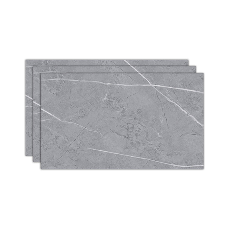Lisslune | Peel and Stick Vinyl Floor Low Gloss Vinyl Floor with Marble Look