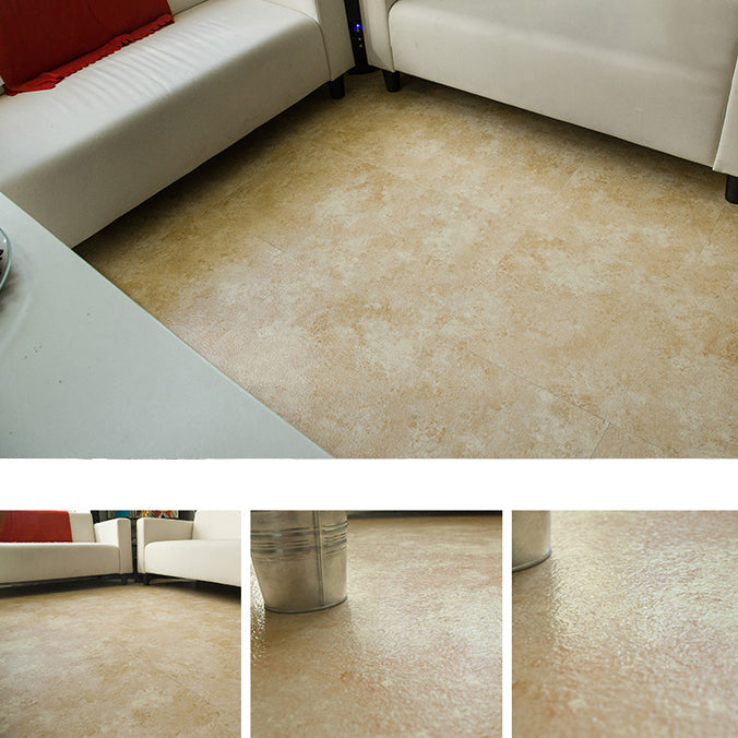 Lisslune | Peel and Stick Vinyl Floor Fabric Look Vinyl Floor with Square Edge