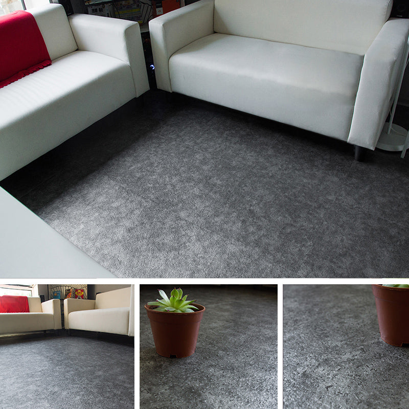 Lisslune | Peel and Stick Vinyl Floor Fabric Look Vinyl Floor with Square Edge