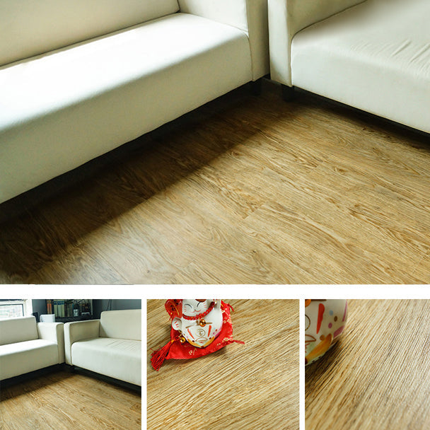 Lisslune | Peel and Stick Vinyl Floor Fabric Look Vinyl Floor with Square Edge