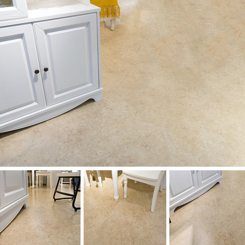 Lisslune | Peel and Stick Vinyl Floor Fabric Look Vinyl Floor with Square Edge