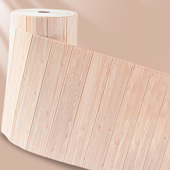 Lisslune | Farmhouse Wall Planks Wood Grain Bedroom and Living Room Wall Panels