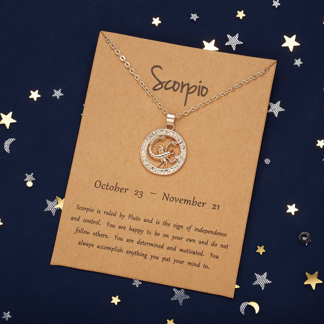 Lisslune | Constellation Rose Gold Animal Necklace