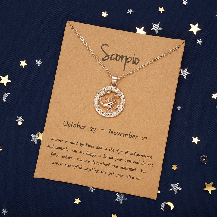 Lisslune | Constellation Rose Gold Animal Necklace