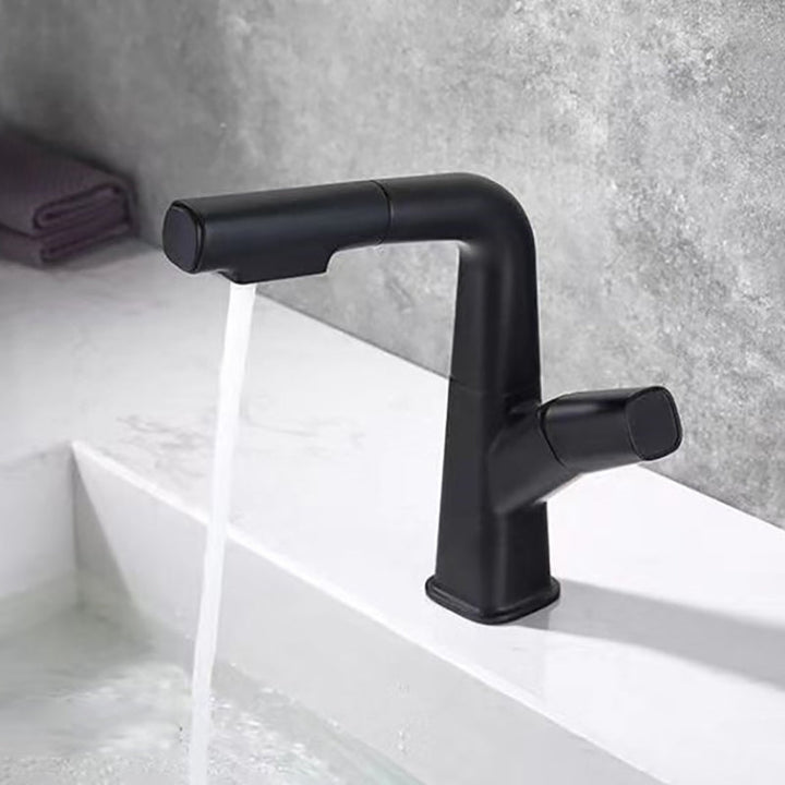 Lisslune | Single-Lever Faucet Contemporary Style Basin Faucet for Bathroom