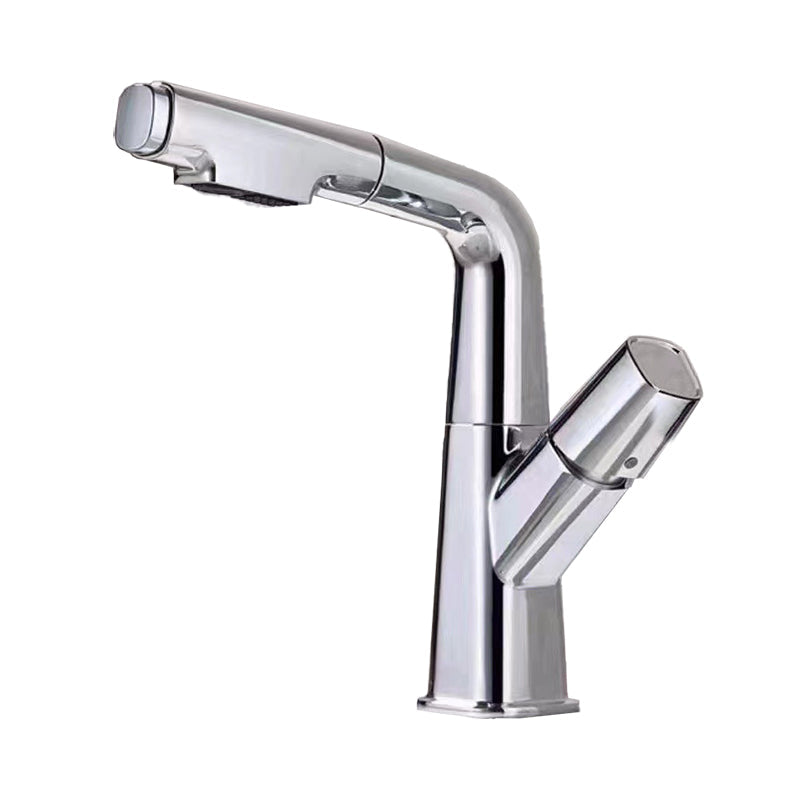 Lisslune | Single-Lever Faucet Contemporary Style Basin Faucet for Bathroom