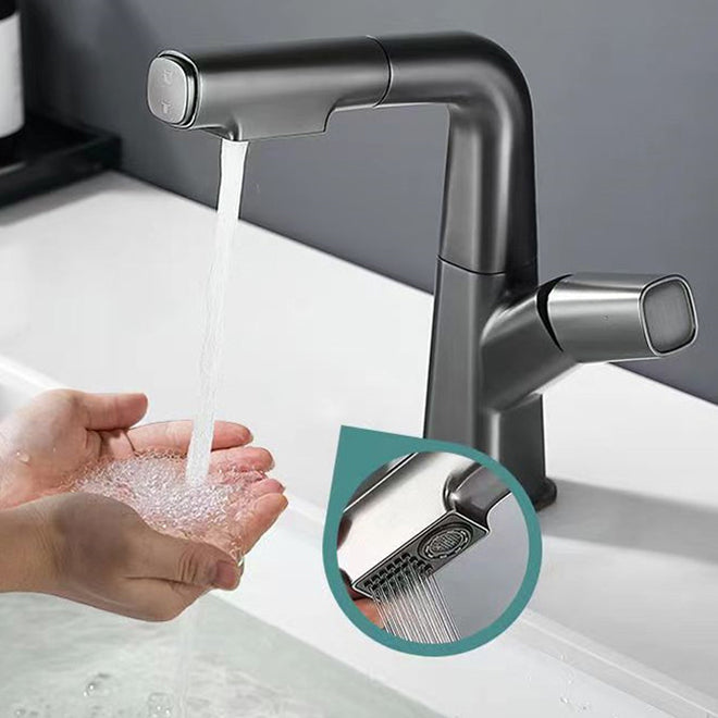 Lisslune | Single-Lever Faucet Contemporary Style Basin Faucet for Bathroom