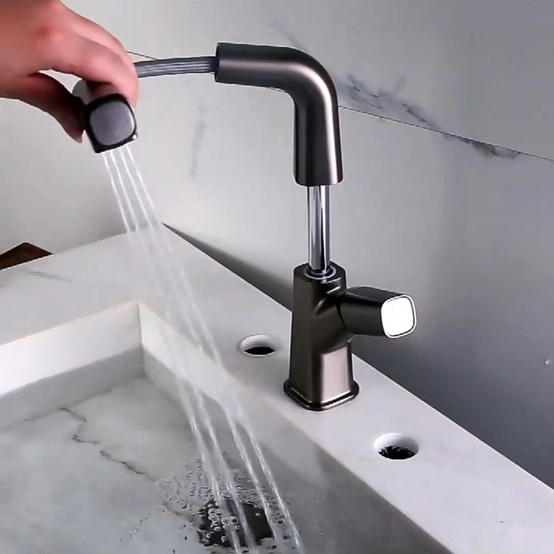 Lisslune | Single-Lever Faucet Contemporary Style Basin Faucet for Bathroom