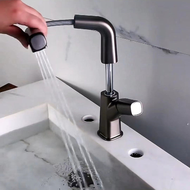 Lisslune | Single-Lever Faucet Contemporary Style Basin Faucet for Bathroom