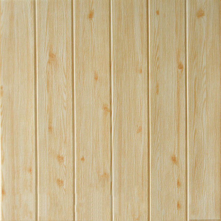 Lisslune | Polygon Peel and Stick Back Wall Tile PVC Wood Peel and Stick Tile