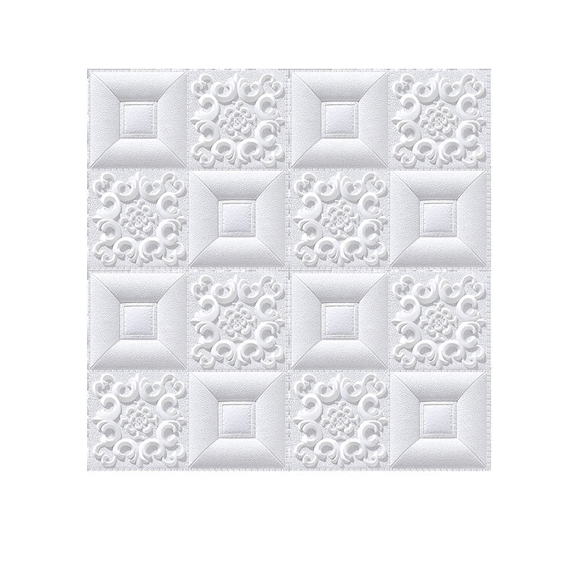 Lisslune | Modern Tin Back Wall Covering Smooth Wall Ceiling XPE Cotton Set of 1
