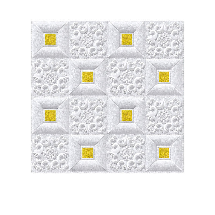 Lisslune | Modern Tin Back Wall Covering Smooth Wall Ceiling XPE Cotton Set of 1