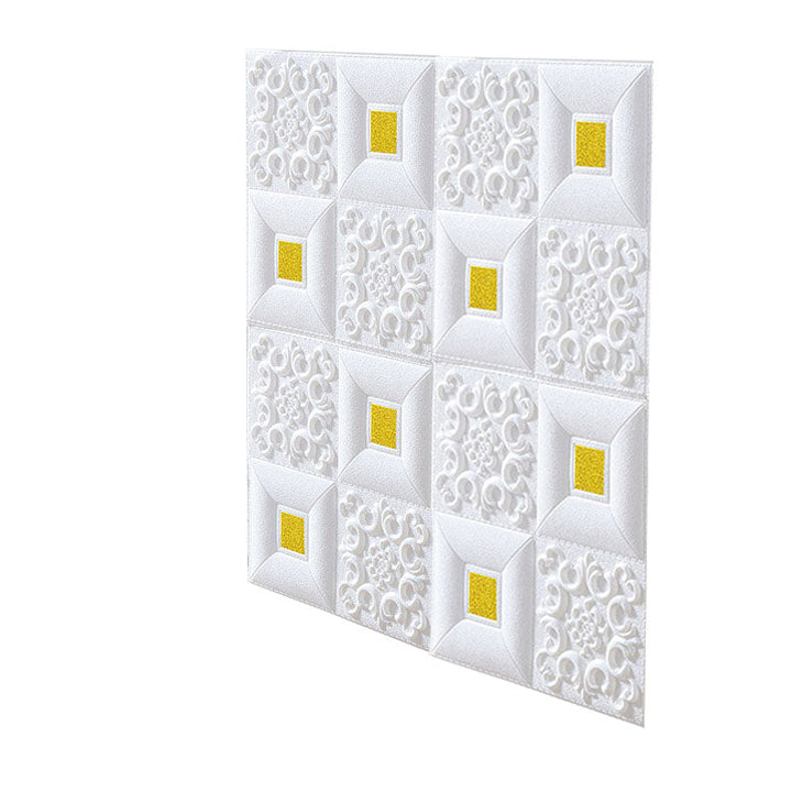 Lisslune | Modern Tin Back Wall Covering Smooth Wall Ceiling XPE Cotton Set of 1