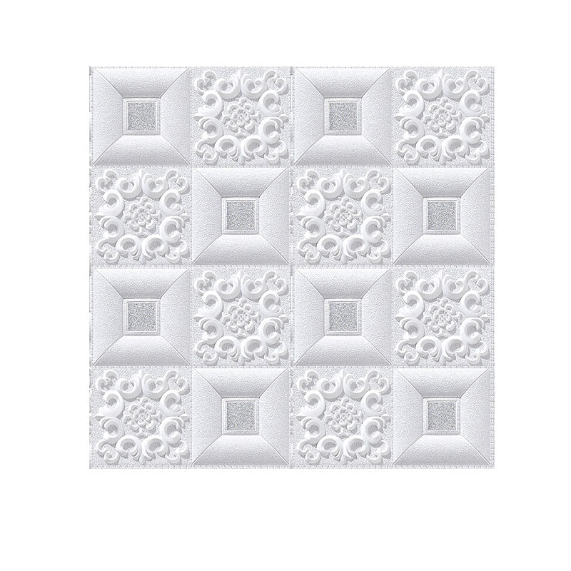 Lisslune | Modern Tin Back Wall Covering Smooth Wall Ceiling XPE Cotton Set of 1