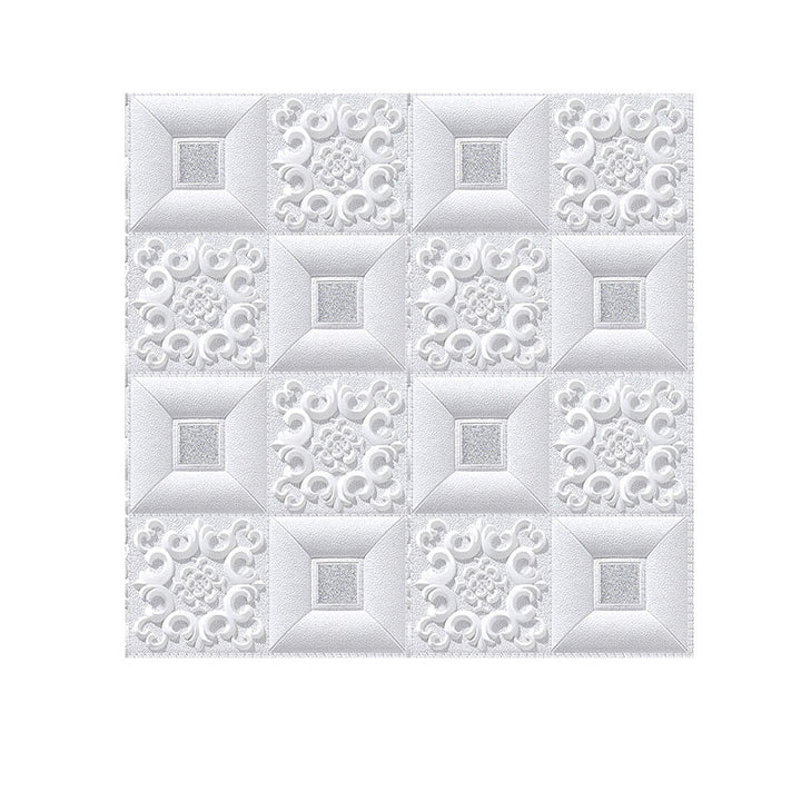 Lisslune | Modern Tin Back Wall Covering Smooth Wall Ceiling XPE Cotton Set of 1
