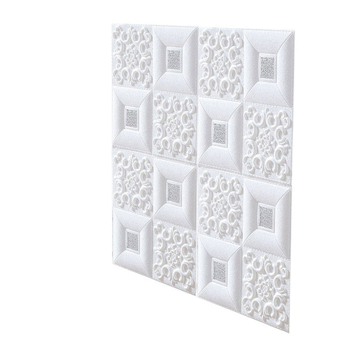 Lisslune | Modern Tin Back Wall Covering Smooth Wall Ceiling XPE Cotton Set of 1