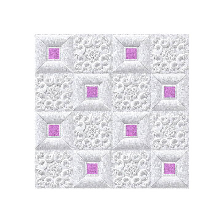 Lisslune | Modern Tin Back Wall Covering Smooth Wall Ceiling XPE Cotton Set of 1