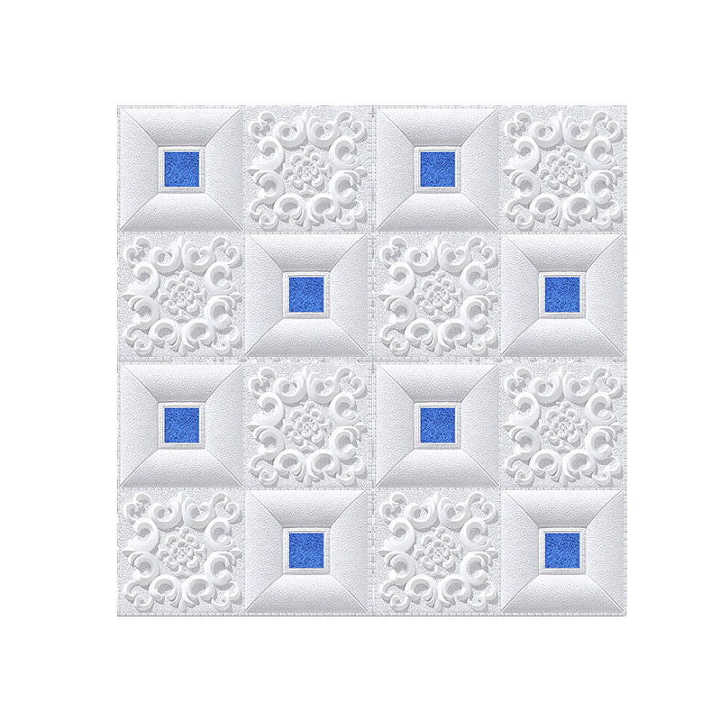 Lisslune | Modern Tin Back Wall Covering Smooth Wall Ceiling XPE Cotton Set of 1
