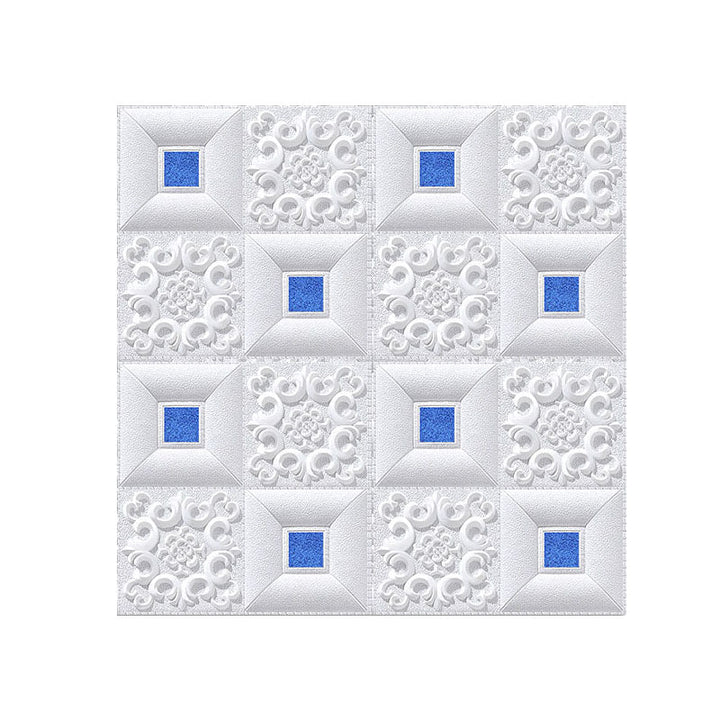 Lisslune | Modern Tin Back Wall Covering Smooth Wall Ceiling XPE Cotton Set of 1