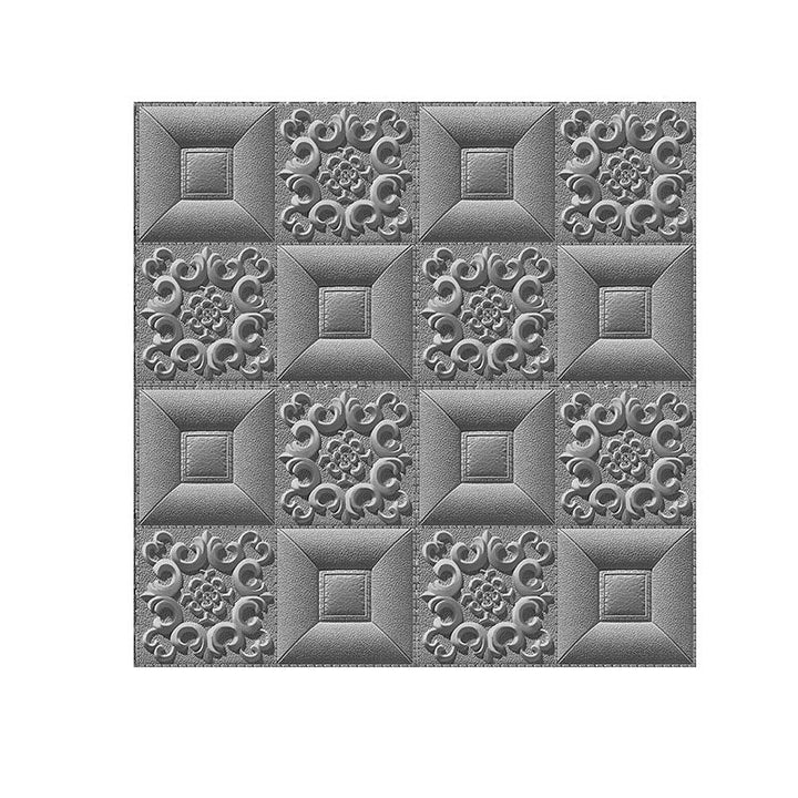 Lisslune | Modern Tin Back Wall Covering Smooth Wall Ceiling XPE Cotton Set of 1