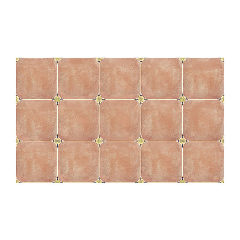 Lisslune | Peel and Stick PVC Floor Covering Matte Vinyl Flooring with Square Edge