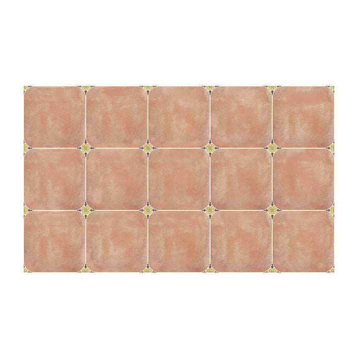 Lisslune | Peel and Stick PVC Floor Covering Matte Vinyl Flooring with Square Edge